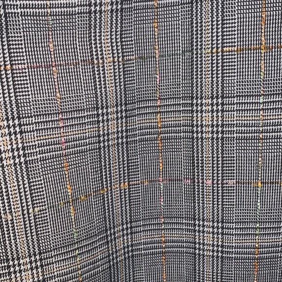 Anthropologie black and white with specks of color wide leg capris high waisted - Picture 2 of 4